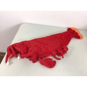 Red Lobster Halloween Dog Costume Large